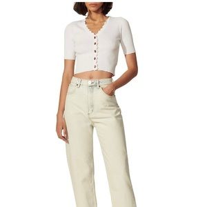 Sandro Cecil Decorative-Button Knit Cardigan